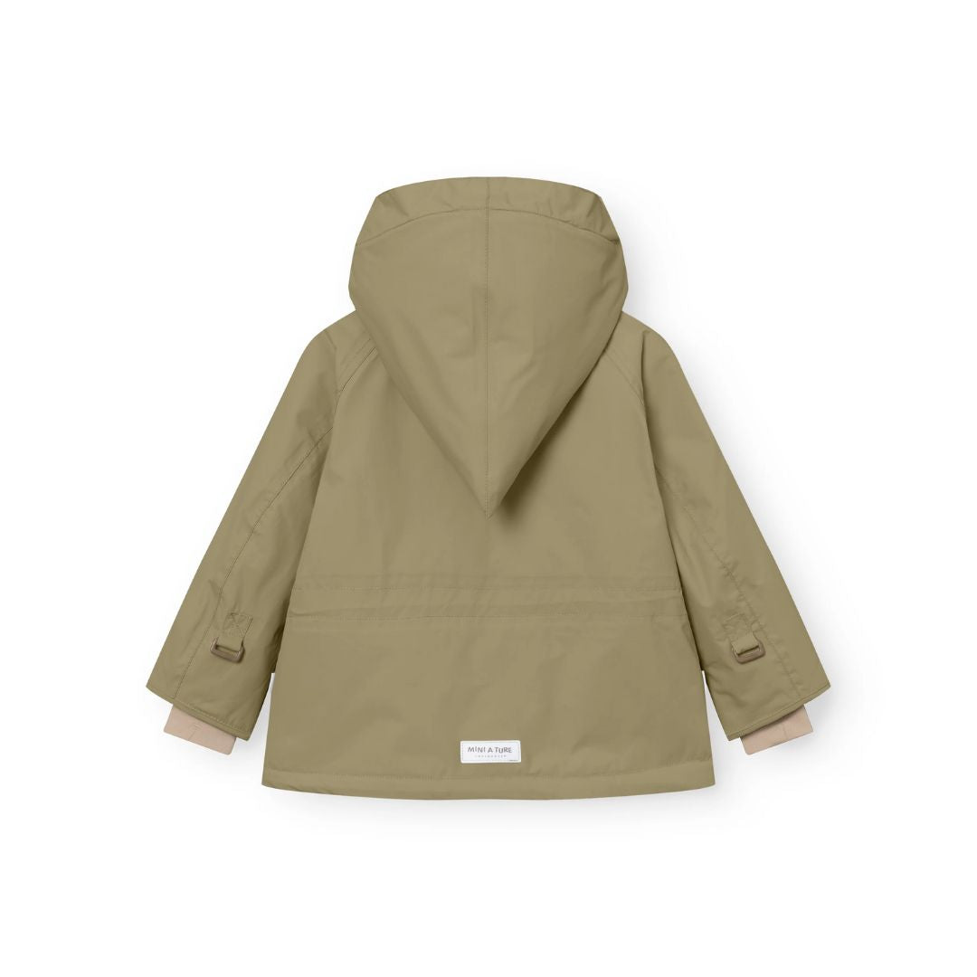 Matwang Fleece Lined Winter Jacket - Aloe Green - Parkette.