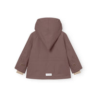 Matwang Fleece Lined Winter Jacket - Peppercorn Plum - Parkette.