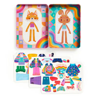 Rainbow Fashion Magnetic Play Set - Parkette.