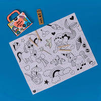 OMY Mini Pocket Colouring Kit - Unicorn