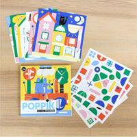 My First Sticker Cards - City - Parkette.