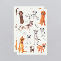 Dog Park Temporary Tattoo Sheet - Parkette.