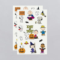 Peanuts Halloween Temporary Tattoo Sheet - Parkette.