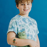 Frog & Snail Temporary Tattoo Pair - Parkette.