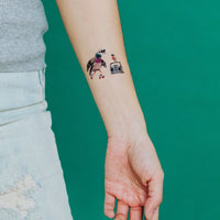 Skatin’ City Pigeon Temporary Tattoo Pair - Parkette.