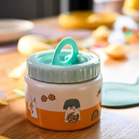 Funky Dogs Stainless Steel Thermal Food Jar (350 ml) - Parkette.