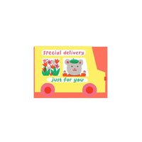 Special Delivery Van Die Cut Card