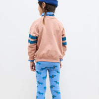 Blue Dog All Over Leggings - Parkette.