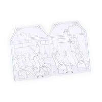 La Petite École de Danse Colouring Book with Stickers