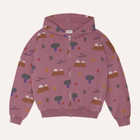 Mountains Zipped Sweatshirt - Parkette.
