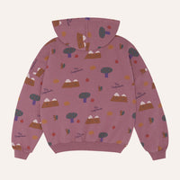 Mountains Zipped Sweatshirt - Parkette.