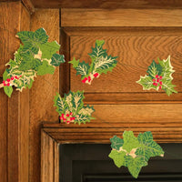 Holly and Ivy Sewn Garland - Parkette.