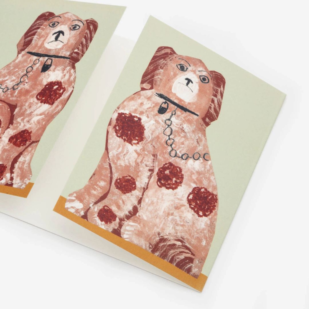 Mantel Dogs Card - Parkette.