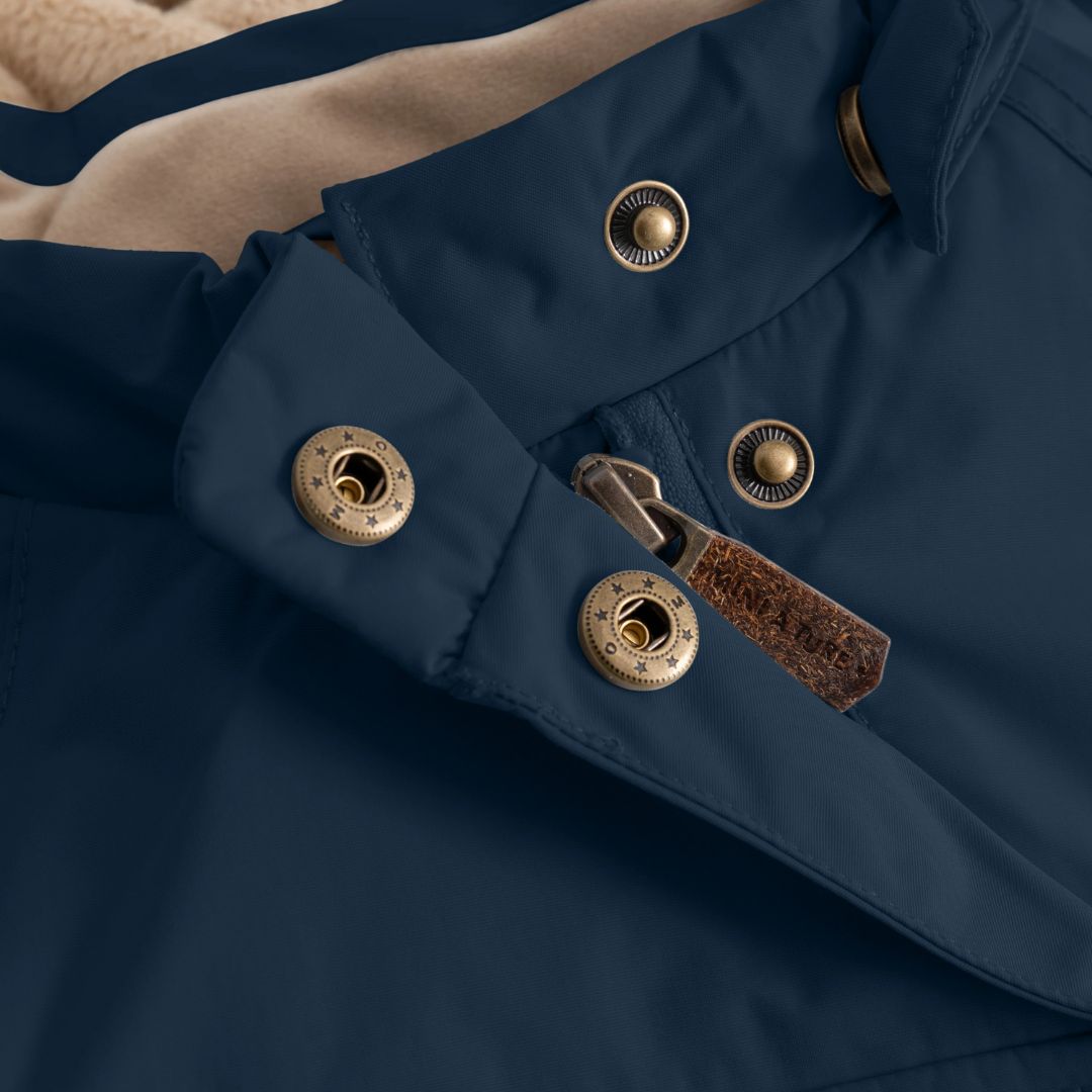 Matwang Fleece Lined Winter Jacket - Outer Space - Parkette.