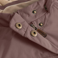 Matwang Fleece Lined Winter Jacket - Peppercorn Plum - Parkette.