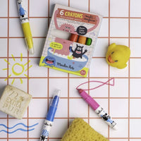 Les Schmouks Set of 6 Multisurface Crayons