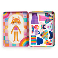 Rainbow Fashion Magnetic Play Set - Parkette.