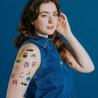 Goofy Chums Temporary Tattoo Sheet - Parkette.