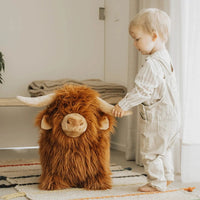 Soft Bouncy Highland Cow