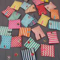 25 Assorted Pattern Paper Bags - Parkette.