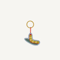 Embroidered Keychain - Caterpillar