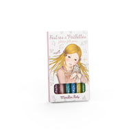 Les Rosalies 6 Glitter Felt Pens - Parkette.