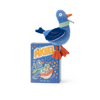 Puce et Pilou Pigeon Rattle Soft Toy