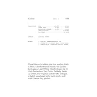 The Cocktail Cabinet: Aperitif