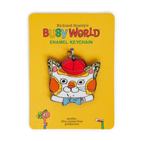 3P4 x Richard Scarry® - Huck Cat Enamel Keychain - Parkette.