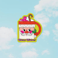 Warm Wishes Santa Mug Greeting Card - Parkette.