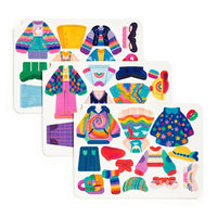 Rainbow Fashion Magnetic Play Set - Parkette.