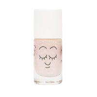 Polly Clear Pink Glitter Water Based Nail Polish - Parkette.