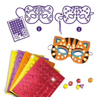 Do It Yourself - Jungle Animals Mosaics Masks - Parkette.