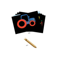 Scratch Cards - Learning About Vehicles - Parkette.