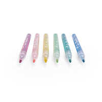Les Rosalies 6 Glitter Felt Pens - Parkette.