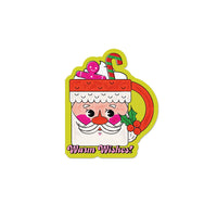 Warm Wishes Santa Mug Greeting Card - Parkette.