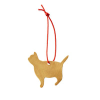 Brass Cat Ornament - Parkette.