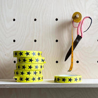 Yellow Star Paper Tape - Parkette.