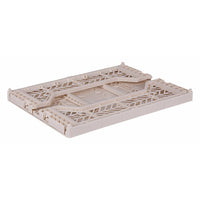 Midi Folding Crate - Coconut Milk - Parkette.