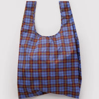 Standard Baggu - Blue Tartan