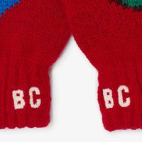 Baby Blossom Knitted Mittens