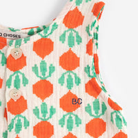 Baby Cool Radish All over Woven Playsuit - Parkette.