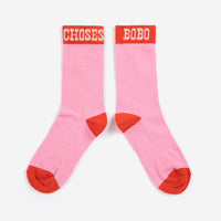 Bobo Choses Pop Long Socks - Fuchsia