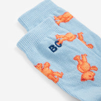 Baby Softpaw Monster All Over Short Socks
