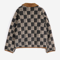 Almost Moiré All Over Sherpa Jacket