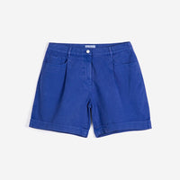 Pleated Twill Bermudas - Parkette.