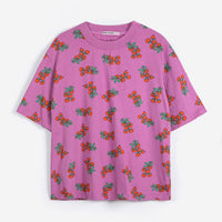 Tomatoes Print Fitted T-shirt - Parkette.