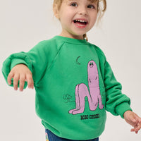 Baby Long Pinky Puff Sweatshirt