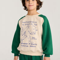 Mr. Footish Raglan Sweatshirt