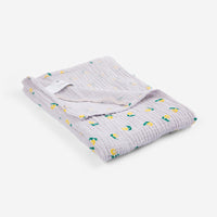 Baby Stamp Bloom All Over Muslin Cloth